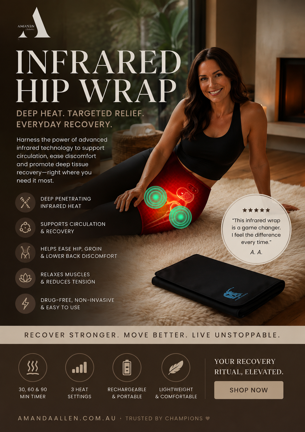 ELITE INFRARED HIP WRAP