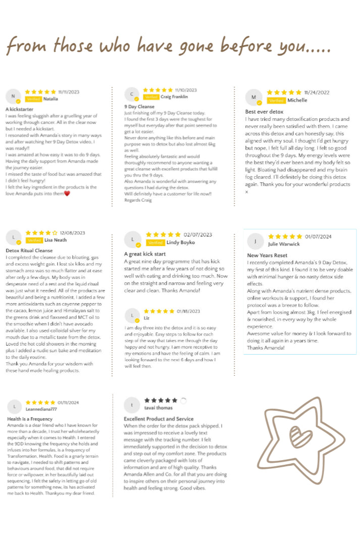 9 DAY DETOX RITUAL CLEANSE