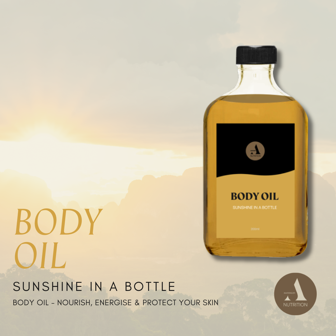 BODY OIL  -  SUNSHINE IN A BOTTLE